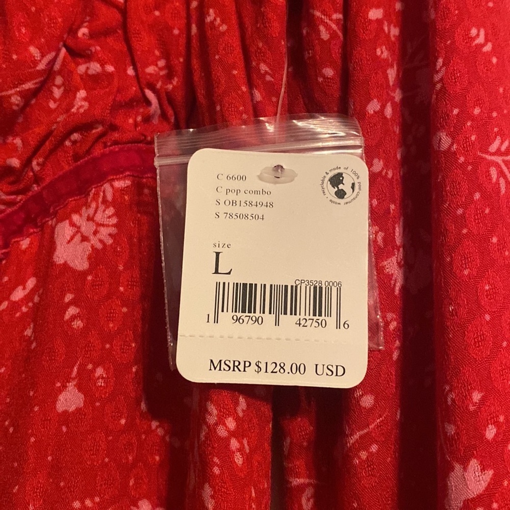 Free People Tess Floral Print Velvet Mini Dress - Picture 6 of 10